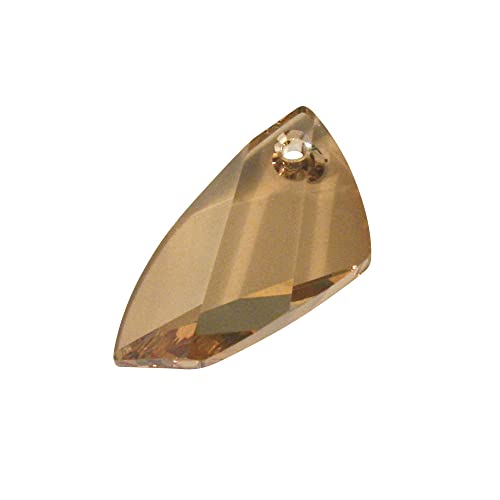 RAYHER 14372862 Swarovski-Kristallschliff-Anhänger, 30 mm, Dose 1 Stück, Avant-garde, golden shadow RAYHER 14372862 Swarovski-Kristallschliff-Anhänger, 30 mm, Dose 1 Stück, Avant-garde, golden shadow von Rayher