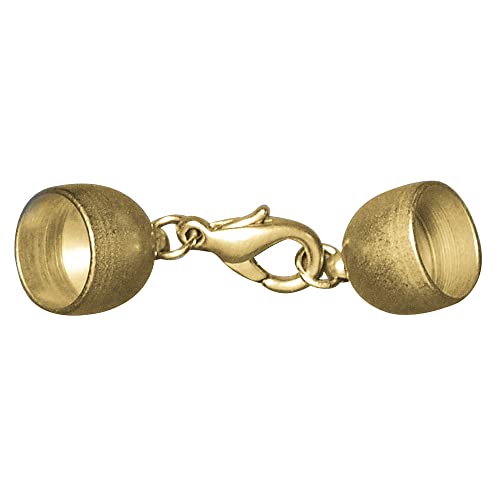 RAYHER 2223206 Schmuckverschluss, matt, 10 mm, SB-Beutel 1 Stück, gold RAYHER 2223206 Schmuckverschluss, matt, 10 mm, SB-Beutel 1 Stück, gold von Rayher