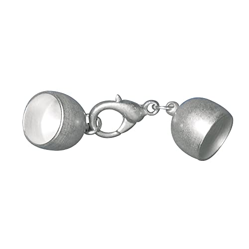 RAYHER 2223222 Schmuckverschluss, matt, 10 mm, SB-Beutel 1 Stück, silber RAYHER 2223222 Schmuckverschluss, matt, 10 mm, SB-Beutel 1 Stück, silber von Rayher