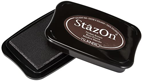 RAYHER 28383552, Stempelkissen StazOn, dunkelbraun RAYHER 28383552, Stempelkissen StazOn, dunkelbraun von Rayher