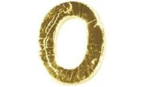 RAYHER 31484616 Wachs Zahlen -0-, 9 mm Blatt 20 Stück, gold RAYHER 31484616 Wachs Zahlen -0-, 9 mm Blatt 20 Stück, gold von Rayher
