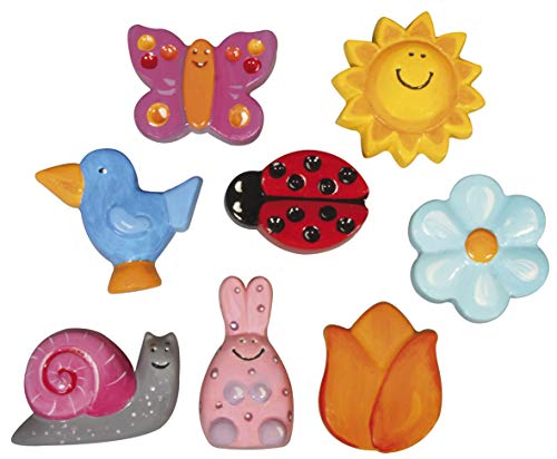 RAYHER HOBBY RAYHER 36006000, Gießform Frühlingsornamente, 8 Motive, 3-5 cm, Größe 23,2 x 18,3 cm, Farblos RAYHER HOBBY RAYHER 36006000, Gießform Frühlingsornamente, 8 Motive, 3-5 cm, Größe 23,2 x 18,3 cm, Farblos von Rayher