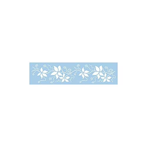 RAYHER 3846700 Schablone, 15 x 60 cm, SB-Beutel 1 Stück, Blätter-Bordüre RAYHER 3846700 Schablone, 15 x 60 cm, SB-Beutel 1 Stück, Blätter-Bordüre von Rayher