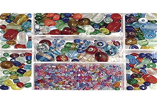 RAYHER Glasperlen-Mix, Sammelbox 115g, bunt, ø 2,5 – 13mm RAYHER Glasperlen-Mix, Sammelbox 115g, bunt, ø 2,5 – 13mm von Rayher