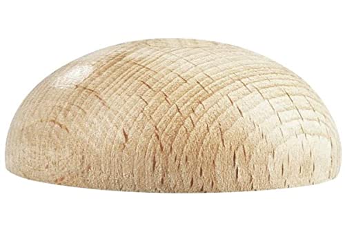 RAYHER HOBBY Rayher 6254700 Rohholz-Halbkugeln, ungebohrt, 30mm ø, SB-Btl 4Stück, 3 RAYHER HOBBY Rayher 6254700 Rohholz-Halbkugeln, ungebohrt, 30mm ø, SB-Btl 4Stück, 3 von Rayher