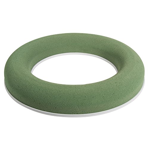 RAYHER Naß-Steckform Ring, 20cm ø, 3,5cm, Stärke 4,2cm, Schaumstoff, grün, 20.3 x 20.3 x 3.6 cm RAYHER Naß-Steckform Ring, 20cm ø, 3,5cm, Stärke 4,2cm, Schaumstoff, grün, 20.3 x 20.3 x 3.6 cm von Rayher
