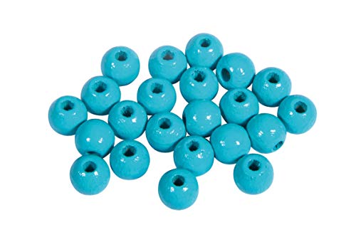 Rayher 1250107 Holzperlen FSC 100%, poliert, 6mm ø, türkis, 6mmø Rayher 1250107 Holzperlen FSC 100%, poliert, 6mm ø, türkis, 6mmø von Rayher