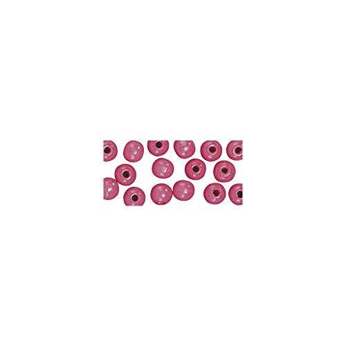 Rayher 1250133 Holz Perlen FSC 100 %, poliert, 6 mm ø, SB-Btl 115 Stück, pink Rayher 1250133 Holz Perlen FSC 100 %, poliert, 6 mm ø, SB-Btl 115 Stück, pink von Rayher