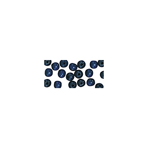 Rayher 1250410 Holz Perlen FSC 100 %, poliert, 12 mm ø, SB-Btl 32 Stück, dunkelblau Rayher 1250410 Holz Perlen FSC 100 %, poliert, 12 mm ø, SB-Btl 32 Stück, dunkelblau von Rayher
