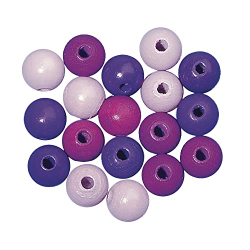 Rayher 1251200 Holz Perlen Mischung FSC 100 %, 4 mm ø, poliert, SB-Btl 150 Stück, lila Töne, lutsch- und speichelfest Rayher 1251200 Holz Perlen Mischung FSC 100 %, 4 mm ø, poliert, SB-Btl 150 Stück, lila Töne, lutsch- und speichelfest von Rayher