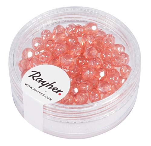 Rayher 14200258 Glas Schliffperle, 4mm ø Rayher 14200258 Glas Schliffperle, 4mm ø von Rayher