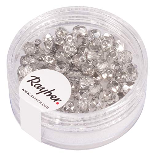 Rayher 14200606 Glas Schliffperle, 4mm ø Rayher 14200606 Glas Schliffperle, 4mm ø von Rayher