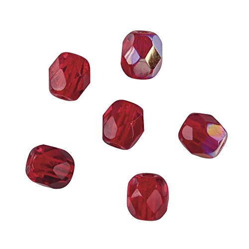 Rayher 14200815 Glas Schliffperle, 4mm ¸, irisierend, rubin Rayher 14200815 Glas Schliffperle, 4mm ¸, irisierend, rubin von Rayher