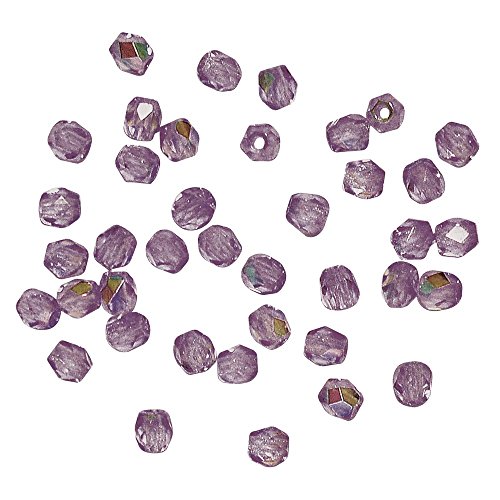 Rayher - 14200820 - Glas Schliffperle, 4mm, irisierend, amethyst Rayher - 14200820 - Glas Schliffperle, 4mm, irisierend, amethyst von Rayher