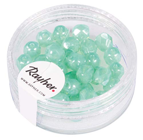 Rayher 14201408 Glas Schliffperle, 6mm ø Rayher 14201408 Glas Schliffperle, 6mm ø von Rayher