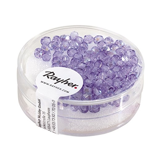 Rayher 14202308 Glas Schliffperle, 3mm ø Rayher 14202308 Glas Schliffperle, 3mm ø von Rayher