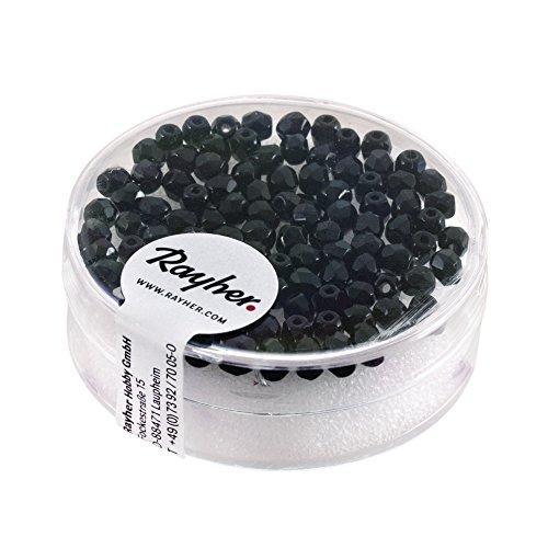 Rayher 14202576 Glas Schliffperle, 3mm ø Rayher 14202576 Glas Schliffperle, 3mm ø von Rayher