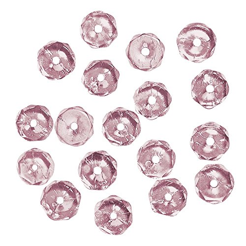 Rayher - 14204810 - Glas Schliffperle Radl, 6x3mm, irisierend, Dose 40Stück Rayher - 14204810 - Glas Schliffperle Radl, 6x3mm, irisierend, Dose 40Stück von Rayher