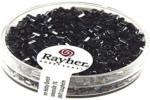 Rayher 1430123 Glasstifte, 2x2 mm, mit Silbereinzug, Dose 16 g, blutst Rayher 1430123 Glasstifte, 2x2 mm, mit Silbereinzug, Dose 16 g, blutst von Rayher
