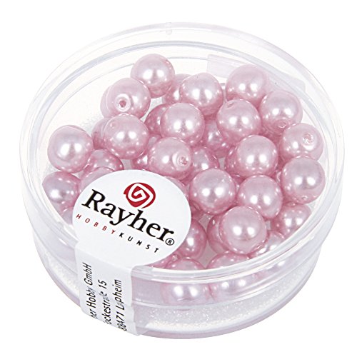 Rayher 14401310 Renaissance Glaswachsperlen, 6 mm ø, Dose 45 Stück, or Rayher 14401310 Renaissance Glaswachsperlen, 6 mm ø, Dose 45 Stück, or von Rayher