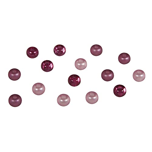 Rayher 14799264 Rocailles-Mix mit Großloch, 5,5mm ø, pink-Töne Rayher 14799264 Rocailles-Mix mit Großloch, 5,5mm ø, pink-Töne von Rayher