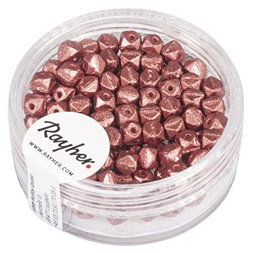 Rayher 14840221 Antique Rocailles, 4mm Ø von Rayher