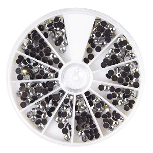 Rayher 15129801 Hotfix Strasssteine aus Glas, 4 mm ø, Farbe: bergkristall, Sortierbox 288 Stück, Glas-Strasssteine, Schmucksteine zum Aufbügeln Rayher 15129801 Hotfix Strasssteine aus Glas, 4 mm ø, Farbe: bergkristall, Sortierbox 288 Stück, Glas-Strasssteine, Schmucksteine zum Aufbügeln von Rayher