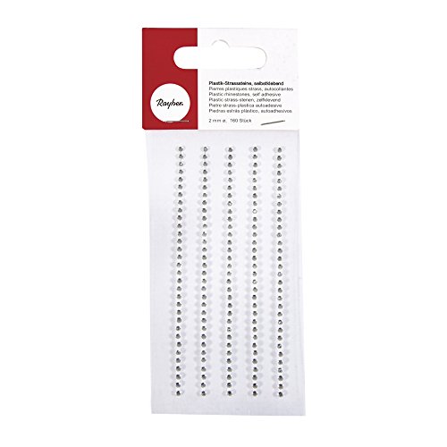 Rayher 1531737 Plastik-Strasssteine, selbstklebend, 2 mm, SB-Btl. 160 Rayher 1531737 Plastik-Strasssteine, selbstklebend, 2 mm, SB-Btl. 160 von Rayher