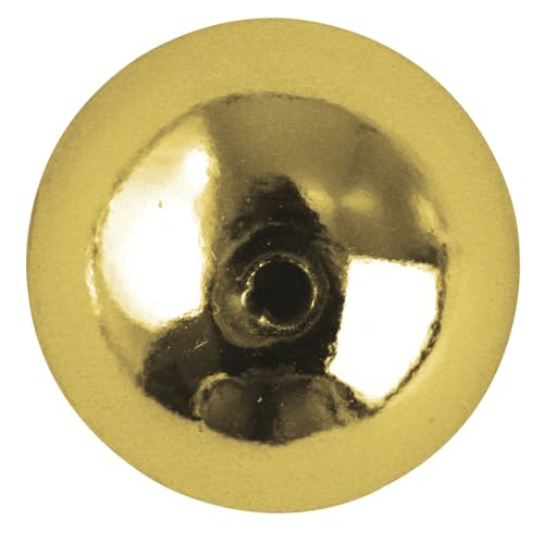 Rayher 1630006 Plastik-Rundperlen, 2,5 mm ø, gold, Klein Rayher 1630006 Plastik-Rundperlen, 2,5 mm ø, gold, Klein von Rayher