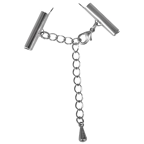 Rayher 2223521 BandverschluÃŸ, 20mm, SB-Btl 1Stück, platin von Rayher