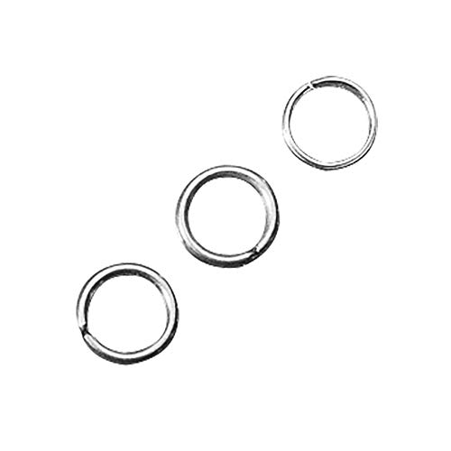Rayher 2224621 Ringel, 8mm ø, 1mm, SB-Btl 20Stück, platin Rayher 2224621 Ringel, 8mm ø, 1mm, SB-Btl 20Stück, platin von Rayher