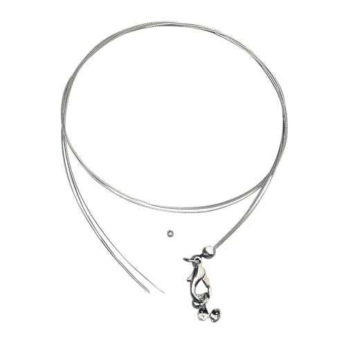 Rayher 2226621 Schmuckdraht-Collier, 0,4mm ø, 50cm, m.Karab.+ Quetschp Rayher 2226621 Schmuckdraht-Collier, 0,4mm ø, 50cm, m.Karab.+ Quetschp von Rayher