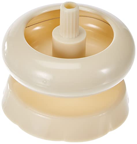 Rayher 22447000 Perlenmühle mit Aufreihnadel, 7 x 7 x 6,5cm, zum schnellen Auffädeln von Perlen, Beige Rayher 22447000 Perlenmühle mit Aufreihnadel, 7 x 7 x 6,5cm, zum schnellen Auffädeln von Perlen, Beige von Rayher