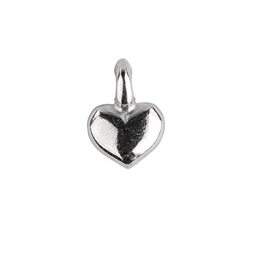 Rayher 2277222 Metall-Mini Anhänger Herz, silber, 7x5mm, SB-Btl 6Stück Rayher 2277222 Metall-Mini Anhänger Herz, silber, 7x5mm, SB-Btl 6Stück von Rayher