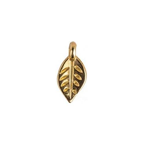 Rayher 2277306 Metall-Mini Anhänger Blatt, gold, 9x5mm, SB-Btl 6Stück Rayher 2277306 Metall-Mini Anhänger Blatt, gold, 9x5mm, SB-Btl 6Stück von Rayher