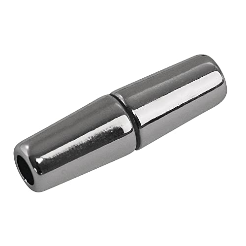Rayher 2288322 Magnetschließe Olive, für 4 mm Band, silber Rayher 2288322 Magnetschließe Olive, für 4 mm Band, silber von Rayher