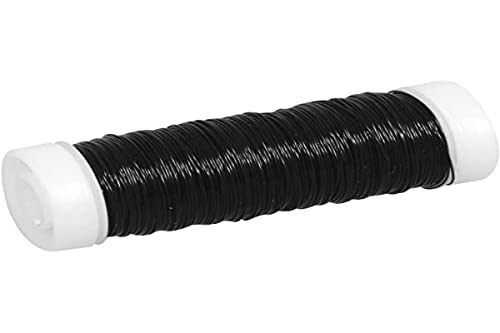 Rayher 2405501 Schmuck-Häkeldraht, schwarz, 0,30 mm ø, Spule 50 m, Schmuckdraht, farbig lackierter Kupferdraht, zum Basteln von Schmuck und Edelsteinbäumchen Rayher 2405501 Schmuck-Häkeldraht, schwarz, 0,30 mm ø, Spule 50 m, Schmuckdraht, farbig lackierter Kupferdraht, zum Basteln von Schmuck und Edelsteinbäumchen von Rayher