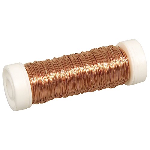 Rayher 2405524 Schmuck-Häkeldraht, kupfer, 0,30 mm ø, Spule 50 m, Schmuckdraht, Kupferdraht, zum Basteln von Schmuck und Edelsteinbäumchen Rayher 2405524 Schmuck-Häkeldraht, kupfer, 0,30 mm ø, Spule 50 m, Schmuckdraht, Kupferdraht, zum Basteln von Schmuck und Edelsteinbäumchen von Rayher