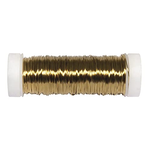 Rayher 2426200 Messingdraht, 0,40mm ø, auf Spule, SB-Btl 40m Rayher 2426200 Messingdraht, 0,40mm ø, auf Spule, SB-Btl 40m von Rayher