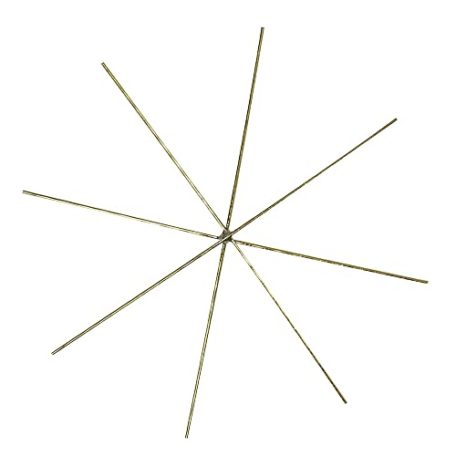 Rayher 2524900 Drahtstern für Perlen, 8 cm ø, Drahtstärke 0,6 mm, SB-Btl 4 Stück, Gold, Silber Rayher 2524900 Drahtstern für Perlen, 8 cm ø, Drahtstärke 0,6 mm, SB-Btl 4 Stück, Gold, Silber von Rayher