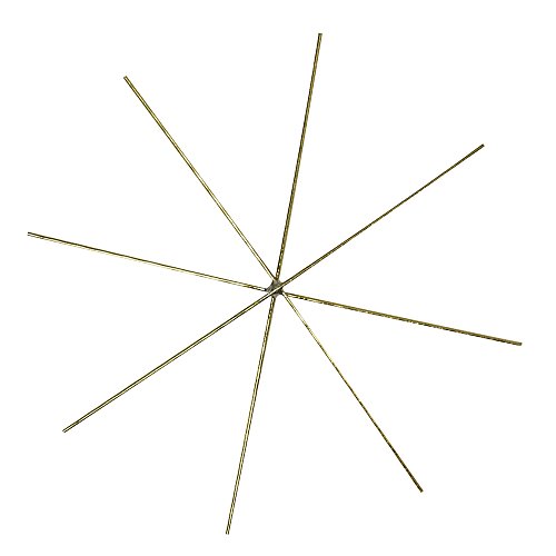 Rayher 2524900 Drahtstern für Perlen, 8cm ø, Drahtstärke 0,6mm, SB-Btl 4Stück Rayher 2524900 Drahtstern für Perlen, 8cm ø, Drahtstärke 0,6mm, SB-Btl 4Stück von Rayher