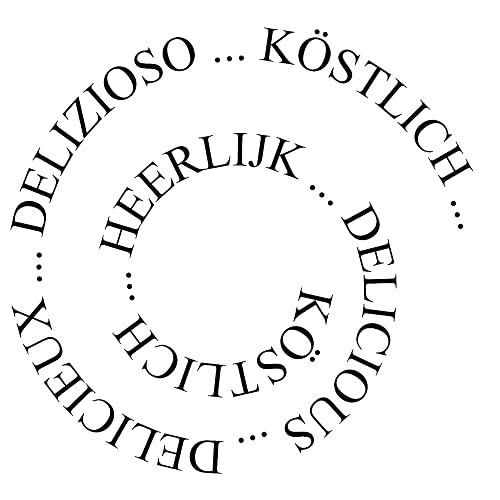 Rayher 28257000, Stempel Spirale Köstlich, 6 x 6 cm Rayher 28257000, Stempel Spirale Köstlich, 6 x 6 cm von Rayher