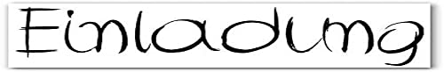 Rayher 2850800, Stempel, Einladung, 3 x 8 cm Rayher 2850800, Stempel, Einladung, 3 x 8 cm von Rayher