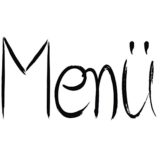 Rayher 2873200, Stempel, Menü, 4 x 6 cm Rayher 2873200, Stempel, Menü, 4 x 6 cm von Rayher