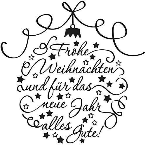 Rayher Hobby 28984000 Stempel Frohe Weihnachten, 7 x 7 cm, Holzfarben / Beige Rayher Hobby 28984000 Stempel Frohe Weihnachten, 7 x 7 cm, Holzfarben / Beige von Rayher