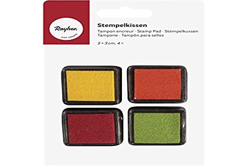 Rayher - 29014000 - Mini-Stempelkissen Set - Spring, 3x3cm, SB-Blister Rayher - 29014000 - Mini-Stempelkissen Set - Spring, 3x3cm, SB-Blister von Rayher