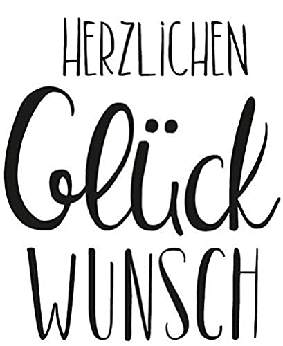 Rayher 29167000 Stempel Herzlichen Glückwunsch, 5 x 6 cm, Natur Rayher 29167000 Stempel Herzlichen Glückwunsch, 5 x 6 cm, Natur von Rayher