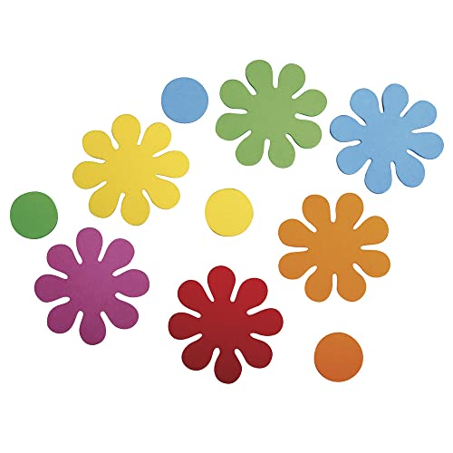 Rayher - 30145999 - Crepla Stanzteile Blumen, 5,5cm, selbstklebend, SB von Rayher