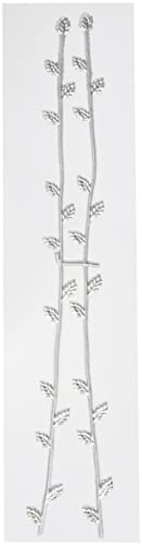 Rayher 3109822 Wachs-Borte, silber, Länge 21 cm, Breite ca. 1,4 cm, Btl. 2 Stück, Verzierwachs, Wachs zum Kerzen verzieren, Kerzenwachs, für Kommunionkerzen, Hochzeitskerzen Rayher 3109822 Wachs-Borte, silber, Länge 21 cm, Breite ca. 1,4 cm, Btl. 2 Stück, Verzierwachs, Wachs zum Kerzen verzieren, Kerzenwachs, für Kommunionkerzen, Hochzeitskerzen von Rayher