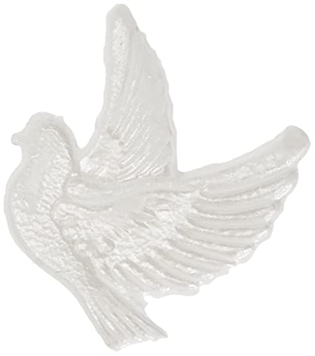 Rayher Wachsmotiv Taube, perlmutt, 2,2 x 2,7 cm, 1 Paar, zum Kerzen verzieren, Verzierwachs für eine Hochzeitskerze, 31555680 Rayher Wachsmotiv Taube, perlmutt, 2,2 x 2,7 cm, 1 Paar, zum Kerzen verzieren, Verzierwachs für eine Hochzeitskerze, 31555680 von Rayher